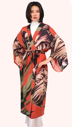 Kimono Gown -Tulip