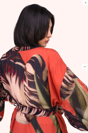 Kimono Gown -Tulip