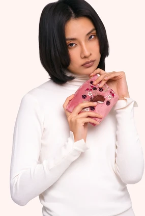 Velvet Mini Pouch - Mouse