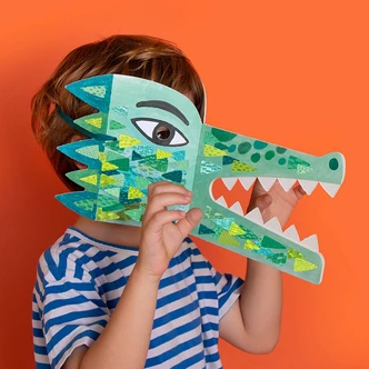Croc Mask & Stickers - Londji