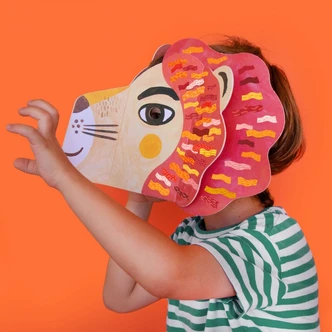 Lion Mask & Stickers - Londji