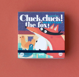 Cluck Cluck the Fox Pocket Game - Londji
