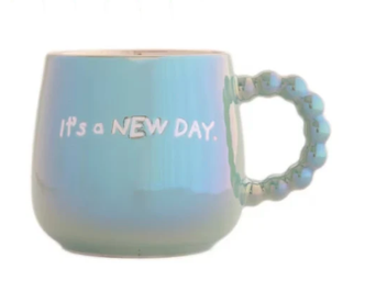 Bisque Iridescent Pearls Mug - New Day