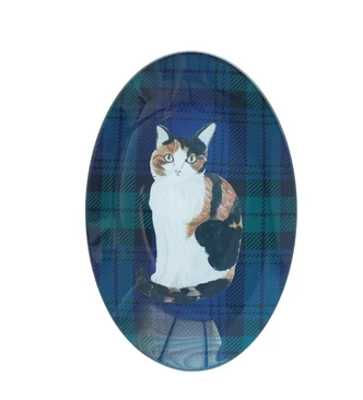 Glass Oval Plate