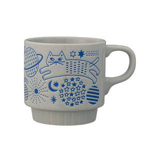 Decole Walking Cat Mug