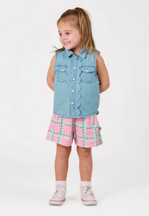 Apple Check Shorts