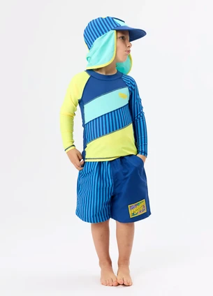 Stipe Panel legionnaires Swim Hat