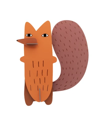Cyril Squirrel Wall Art - Donna Wilson Creatures