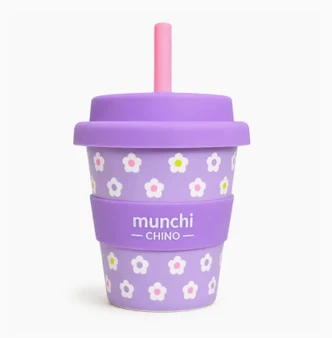 'flower' Babychino Cup - Straw Included