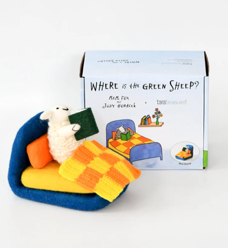 Felt Bed Sheep Play Set