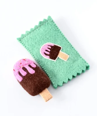 Felt Ice Cream Popsicle Toy