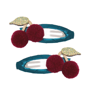 Pom Cherries Clips
