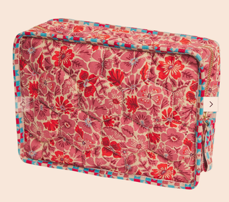 Magnolia Vanity Bag -Poppy