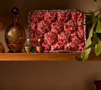 Magnolia Vanity Bag -Poppy
