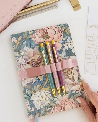 2027 Weekly Productivity Planner - Regency Blooms