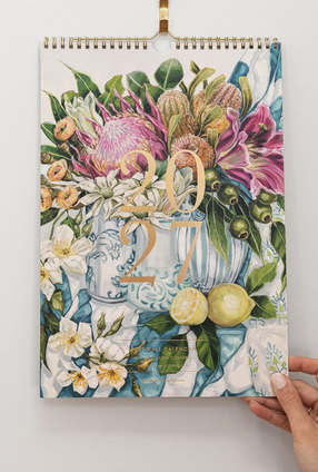 2027 Wall Calendar - Still Life  | Bespoke Letterpress