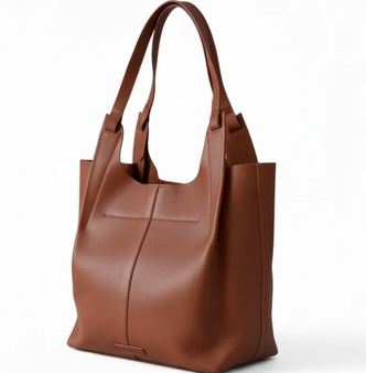 Chloe Market Tote - Tobacco