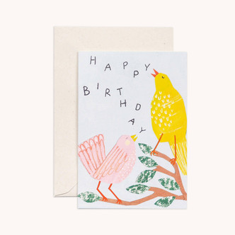 Birthday Birds Card