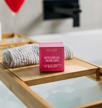 Botanical Rose Gin Bath Bomb