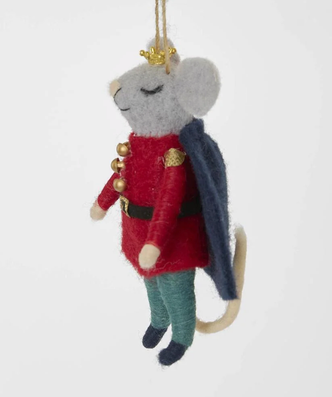 Caped Mouse Hanging Decoration