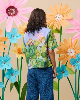 Silma Blouse - Bloom Scape