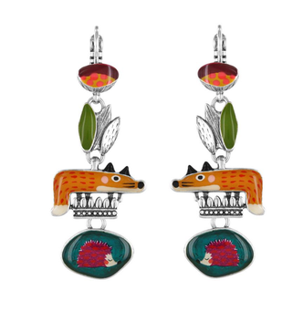 Fox Earrings 10795