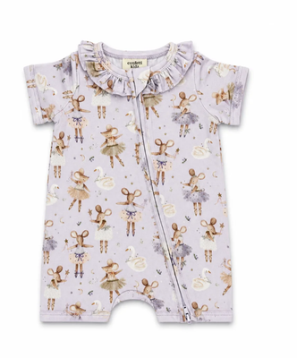 Tiny Dancer Zip Romper