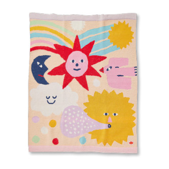 HN Fluffy Knit Blanket