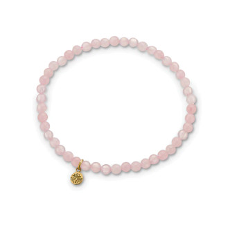 Rose Quartz Bracelet 19cm - 4513