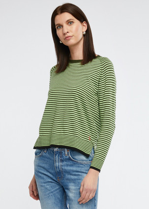 Essential Stripe Crew Knit ZP6151