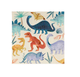 Dinosaur Kingdom Large Napkins 16