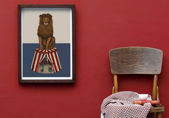 The Lion's Circus Art Print