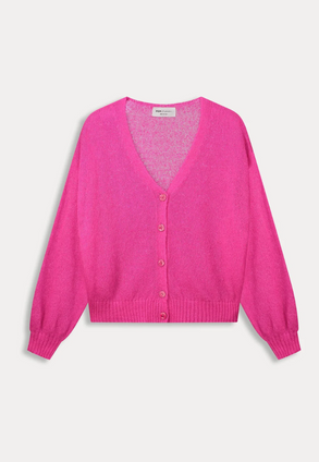 Cardigan - Neon Pink