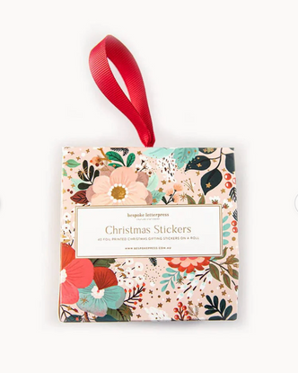 Floral Fields Christmas Stickers on a Roll 40 Pack Floral Fields Christmas Stickers on a Roll 40 Pack