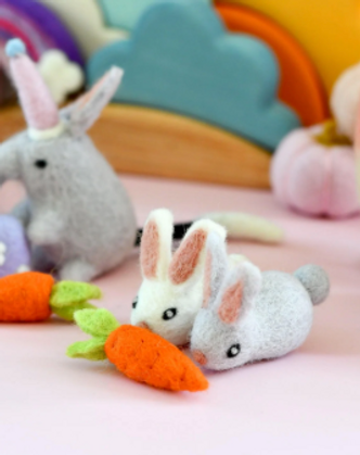 Little Felt Rabbit Toy