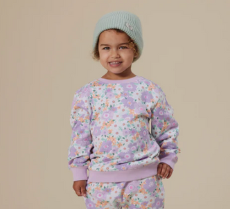 Flora Relaxed Terry Sweater