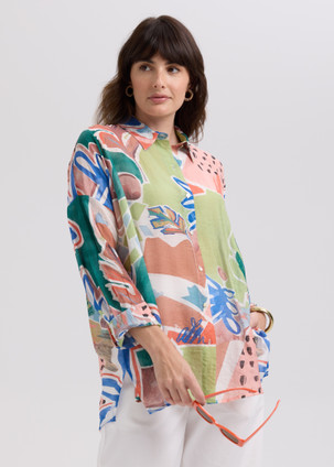 Flowy Shirt Piazza Navona LC7782