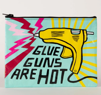 BQ Zipper Pouch - Glue Guns