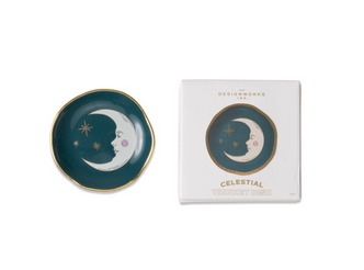 Celestial Ceramic Trinket Dish