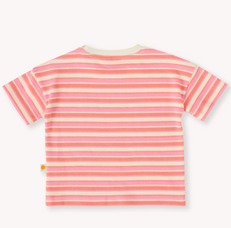 Stripe Tee Shirt - Watermelon