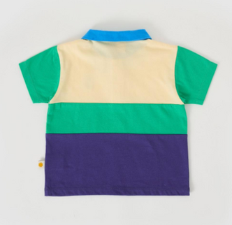 Lewis Colour Block Polo Top