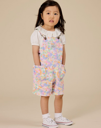 Burton Pocket Overalls - Pastel Bouquet
