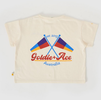 Nautical Flag Oversized Tee