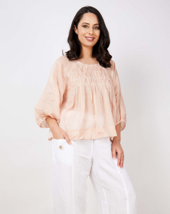 JJ Silk Linen Shirt