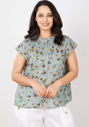 JJ Silk Linen Top LL33 JJ Silk Linen Top LL33