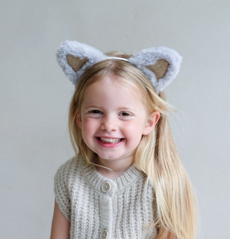Furry Cat Ears Headband