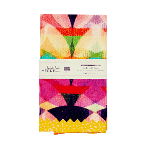 Kaleidoscope Tea Towel Kaleidoscope Tea Towel