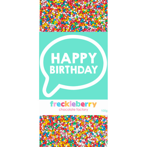 Happy Birthday Freckle Chocolate Happy Birthday Freckle Chocolate