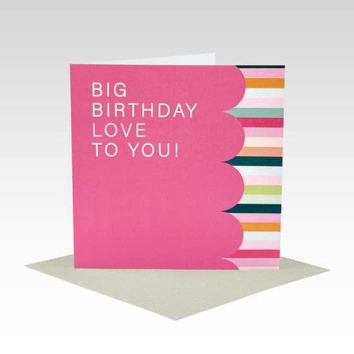Big Birthday Love Card Big Birthday Love Card