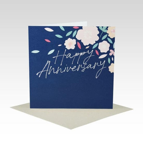 Floral Anniversary Card